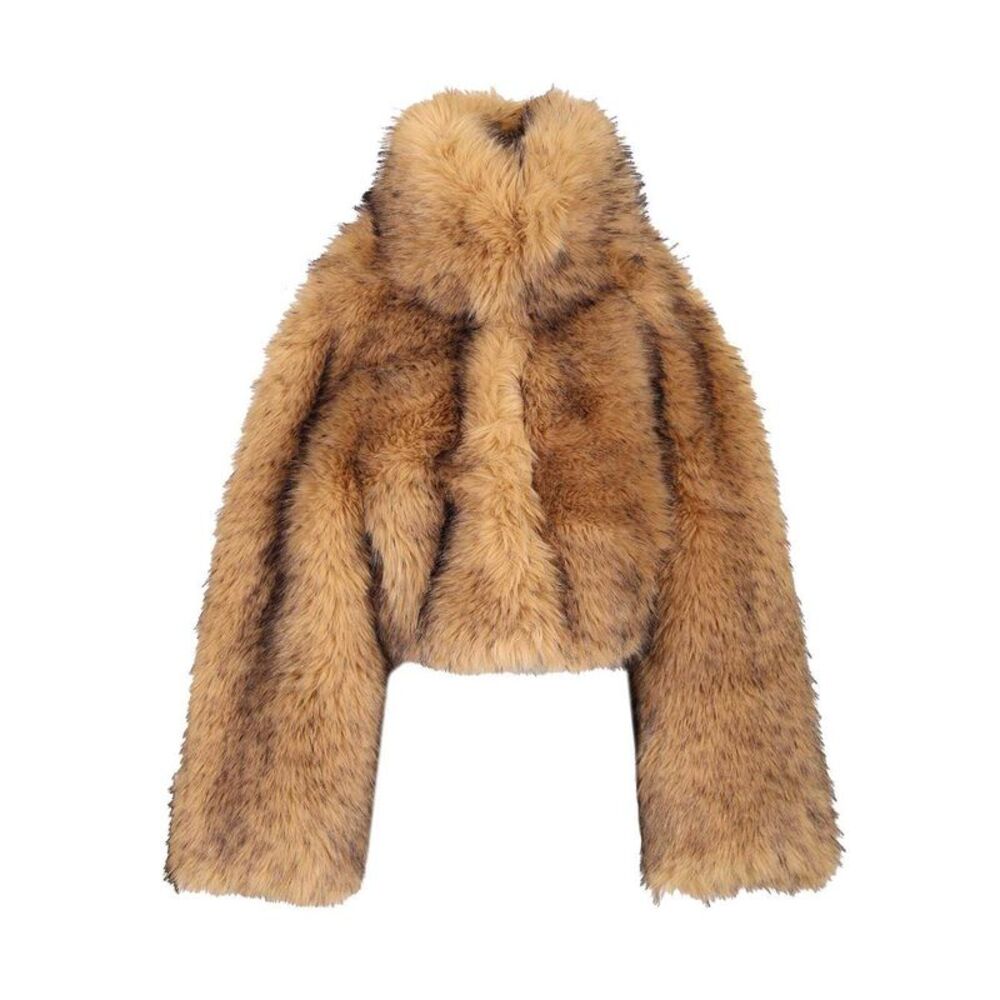Rotate Women Short Fur Jacket